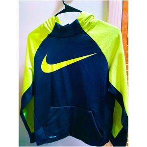 Neon Green Nike Hoodie
